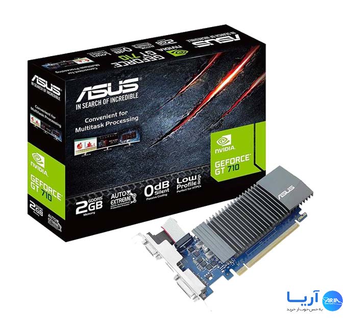 قیمت و خرید کارت گرافیک ایسوس مدل GT710-SL-2GD5 | فروشگاه آریا